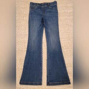Spanx Flare Jeans. Size Large. Color Vintage Indigo. EUC